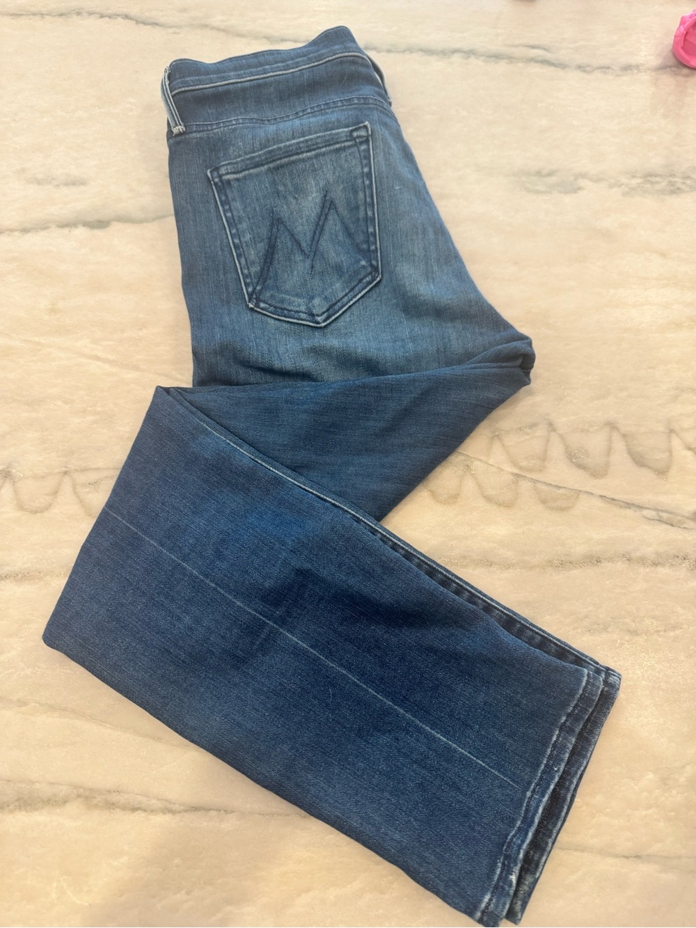 MOTHER High Waisted Rascal Crop - Picture 4 of 7